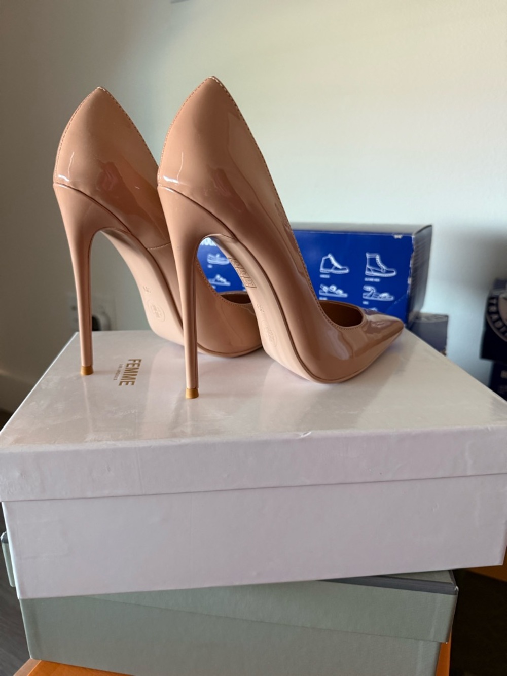 Femme LA Rum (Nude) Pumps NWT